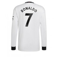 Manchester United Cristiano Ronaldo #7 Fotballklær Bortedrakt 2022-23 Langermet
